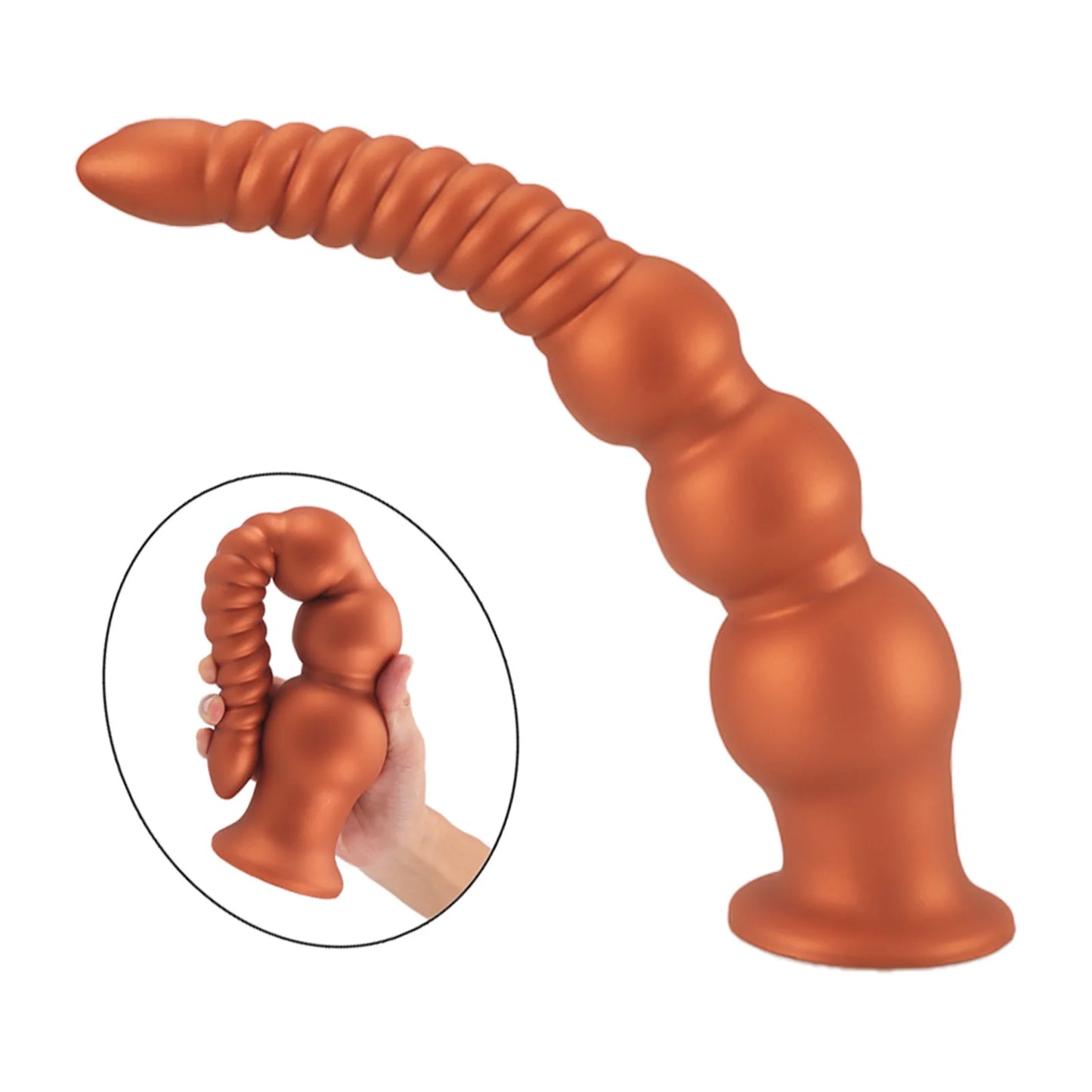 Long Anal Beads Ball Butt Plug Big Buttplug Prosate Massager Dildo Dilator Female Masturbator Adult Sexy Toys For Men Women Gay