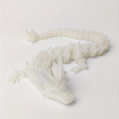 Divine Dragon Statue  Printed Night Light Dragon Sculpture Aquarium Decoration Theme Adult Bedroom Desktop Ornament Car Ornament