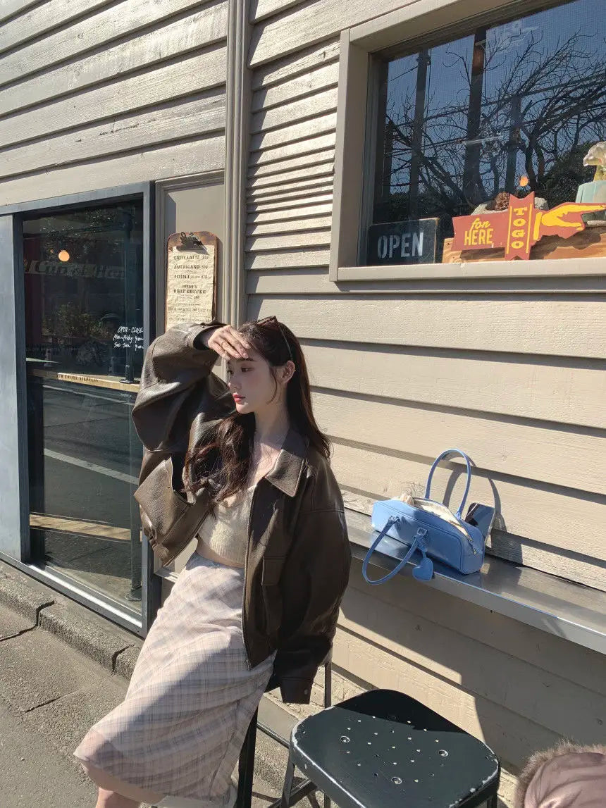 Deeptown Plaid Skirt Vintage Women Elegant Sweet Korean Style Mid Skirt Y2k Harajuku fashion A-line summer Aesthetics Skirts
