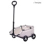 Lightweight Folding Pet Stroller for Small Dogs Cats Teddy Travel Walking Shopping Cat Dog Carrier Stroller