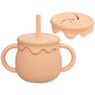 Baby Feeding Food Storage Box Snack Cup Portable Drinking Cup Infant Dual Purpose Sippy Cup Cover Band Newborn Accessories