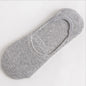 Men Boat Cotton Socks Summer Autumn Non-slip Silicone Invisible Breathable Socks Male Ankle Sock Slippers Sports Socks