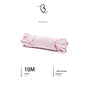 10m Shibari Bondage Rope,Soft Jute for Japanese Rope Art,Skin-Friendly for Beginners,Natural Color Skin-Safe Jute Couples Play