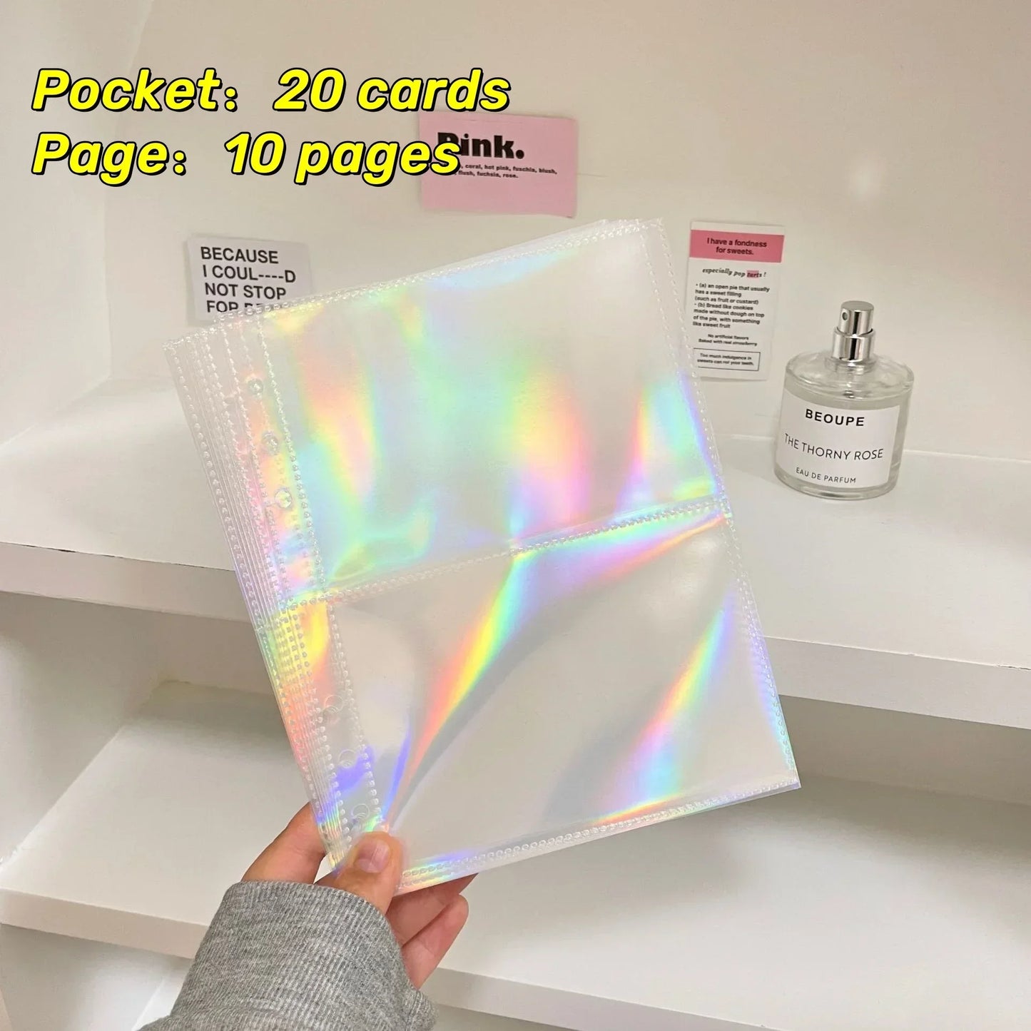 10pcs A5 Kpop Loose-leaf Collect Book Photo Cards Album Inlay Idol Card Collect Book Inner Page Stationery Birthday Gift포토카드 바인더