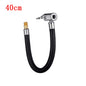 10/20/30/60cm Car Tire Air Inflat Extension Hose Motorcycle Tyre Inflation Tube Adapter Connector Hose Car Exterior Accessories