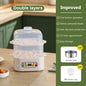 Mini Food Steamer Multi-layer combination Egg Boiler Food Warmer Rice cooker Dry burning Prevention Auto-off Eggtart making Tool