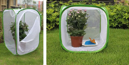 Collapsible Insect Cage Mesh Habitat Bird Butterfly Mantis Stick Grid Breeding Cricket Net Cloth Farm Cocoon Silkworm Hatch Cage