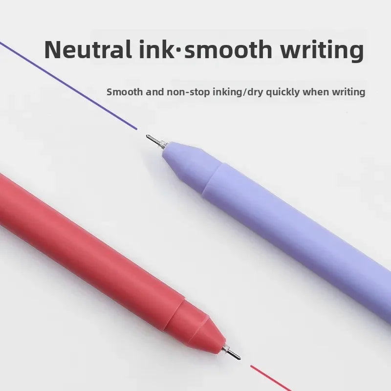 Morandi & Macaron Color Gel Pens (30/5 Colors) - 0.5mm Refill, Smooth Writing Durable Pens for School Stationery