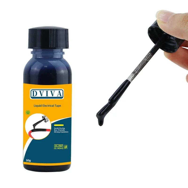 50/150g Waterproof Liquid Electrical Tape Home Use Insulation Paste Sealant Suitable Fix Line Glue for Wires Cables Adhesives