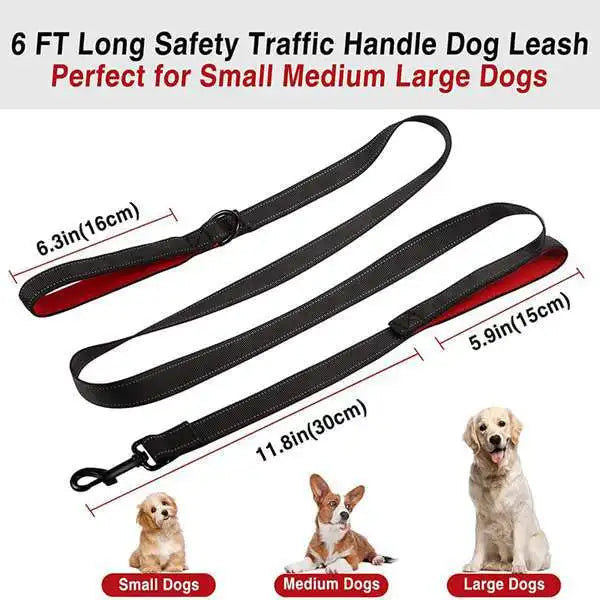 Double Strap for Dogs Hands Free Leash Dog Long Leash for Pet Puppy Accessories Dog Walking GXQ16