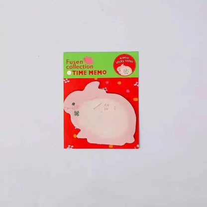 1 Pcs Sticker Cute Kawaii Animal Sticky Notes Notepad Memo Pads Office School Supply Stationery Panda Cat Hare Bookmark Post