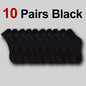 10/20 Pairs Neutral Solid Color Round Neck Socks Spring Summer Sweat Absorbing Breathable Soft Comfortable Couple Sports Socks
