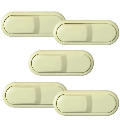 3/5/10Pcs Children's Drawer Safety Latch Cabinet Door Protection Baby Anti Pinch Hand Invisible Lock Opposite Door Wardrobe Lock