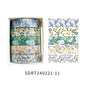 5 Rolls/set Aesthetics Floral Decorative Adhesive Tape Flower Washi Tape DIY Scrapbooking Material Sticker Label Stationery