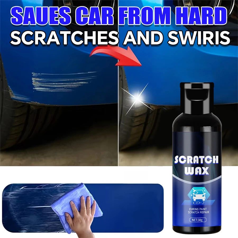 Scratch Remover for Car Scratches Repair Wax Suitable for All Colors Car Paint Repair, Brightening and Renovation Car Care