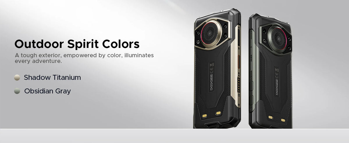 DOOGEE Fire 7 Ultra 5G Rugged Phone POC Walkie Talkie Mobile Phone 13000mAh Battery 32GB RAM (8+24) 256GB ROM Dimensity 6300 NFC