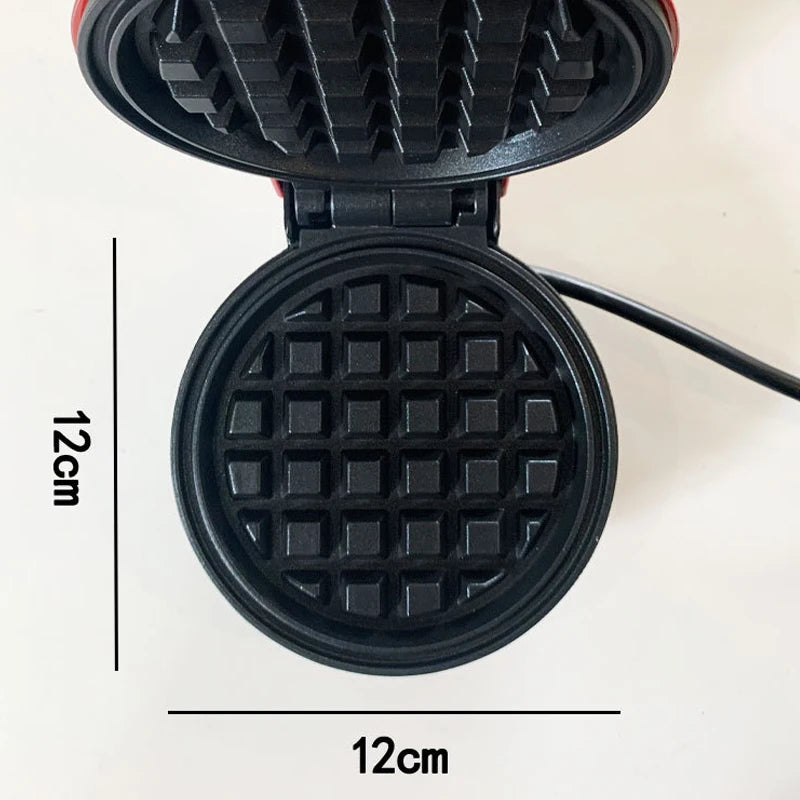 Eggette Machine Pan Breakfast Waffle Molds Mini Waffle Pot Egg Cake Oven Mini Electric Waffles Maker Bubble Egg Cake Oven