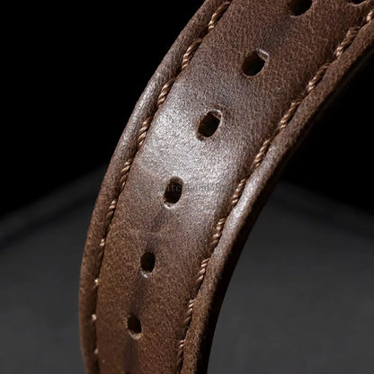 Breathable Leather Strap Men Women Universal Cowhide Watchband Business Wristbelt Band Sport Bracelet Accessories 18mm 20mm 22mm