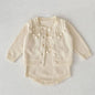 2025 New Autumn Toddler Baby Girl Clothes Set 0-3Yrs Infant Baby Girls Clothing Suit Long Sleeved Cardigan Sweater+PP Shorts