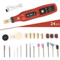 USB Rechargeable Cordless Engraving Pen Wireless Rotary Tool Portable Handheld Precision Engraver for Jewelry Glass DIY Craft