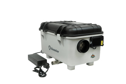 8KW Diesel Heater 12V/24V/110-240V Diesel Night Heater With Bluetooth App&Display&Remote Control For Tent Camping RV Car Heater