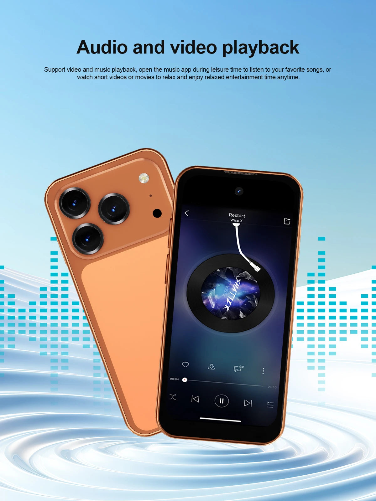 SERVO 19 Air 4G LTE Mini Smartphone Android 12.0 OS Play Store 6GB+128GB Face Unlock OTG 2 SIM 3.88" Screen Pocket Smart Phones