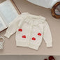 2025 New Autumn Toddler Baby Girl Clothes Set 0-3Yrs Infant Baby Girls Clothing Suit Long Sleeved Cardigan Sweater+PP Shorts