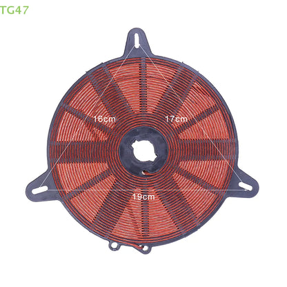 [H]Induction Cooker Coil Cooking Component Heating 1500-2000W Universal Panel Copper Plated Coils Safe Professional Kitchen Part