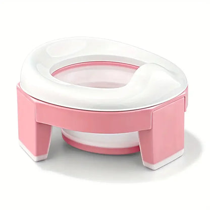 3 in 1 Baby Toilet Seat Children Foldable Travel Potty With Bags Potty Training Seat Suitable for Boys and Girls
