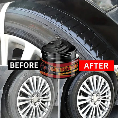 Ultimate Tire & Wheel Shine Wax - Restores Faded Paint, Protects from Cracks, and Enhances Interior Finish for Cars, RVs