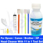 DTF Printer Head Cleaner DTF Ink Cleaning Solution Cleaning Washing Printhead Liquid for Epson DX4 DX5 DX7 L1800 L805 L800 I3200