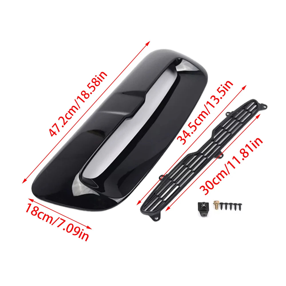 Car Front Air Intake Vent Scoop for Mini Cooper S R55 R56 R57 R58 R59 2007-2013 Hood Scoop 51132756095 51132757694 51232752275