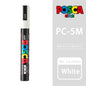 1pcs Japan UNI POSCA Markers PC-1M/3M/5M Acrylic Graffiti Pen Waterproof DIY Stackable Color Art Painting School Supplies