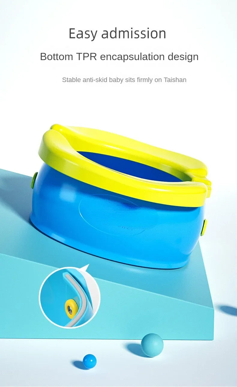 Children's Foldable Potty Training Seat Easy To Clean Toilet Seat Boys and Girls Birthday Gift Portable Travel Baby Potty