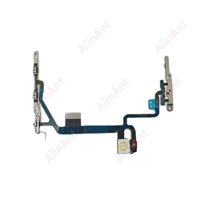 AiinAnt FlashLight Buttons Volume Power Flex Cable For iPhone 11 Pro X XR Xs Max 5s SE 6s 7 8 Plus SE 2 3 2020 2022 Repair Parts