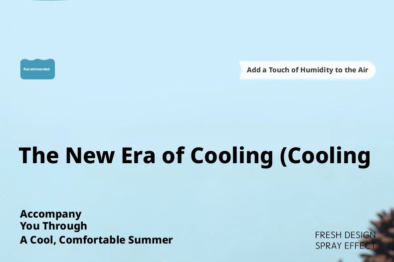 2026 Portable Handheld Spray Fan,Water Spray Mist Fan,Student Dormitory Mini Fan,Summer Supplies, Cooling Tools Outdoor Fan