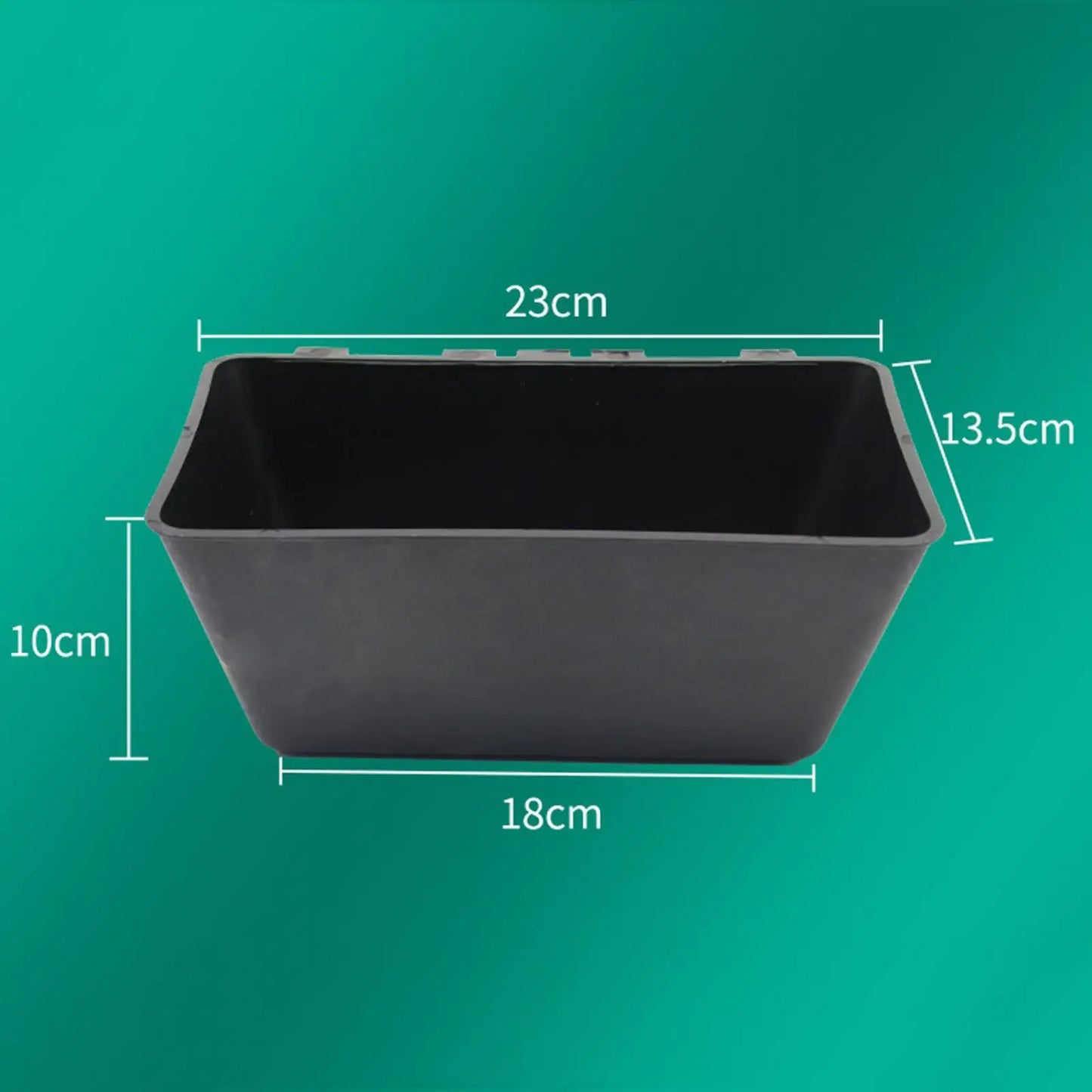 Hanging Fence Feeder Goat Feeder Multipurpose Poultry Trough Feeder Livestock Water Bucket for Duck Chicken Piglets Sheep Horse