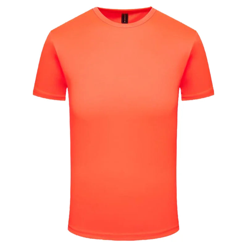 Summer Quick-drying T-shirt Custom Logo Breathable Sports Top Embroidery Personalized Logo Team Activity T-shirt Print Pattern
