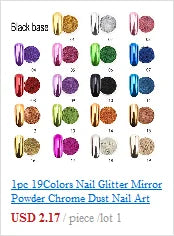 11pcs Aurora Glass Nail Foil Sticker Ice Cube Broken Glass Paper Iridescent Nail Film Decals Chameleon Reflective Nail Stickers