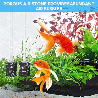 Air Pump With Adjustable Air Volume 2 Working Modes Portable Oxygen Aerator Pump For Fishing Aquarium Fish Tank