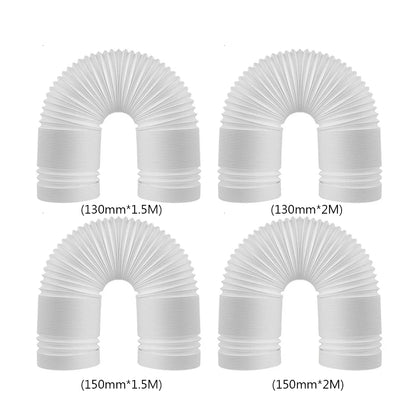 1.5/2M Portable Flexible Conditioner Exhaust Hose Tube/13/15cm Exhaust Pipe Hose Connector Interface for Mobile Air Conditioning