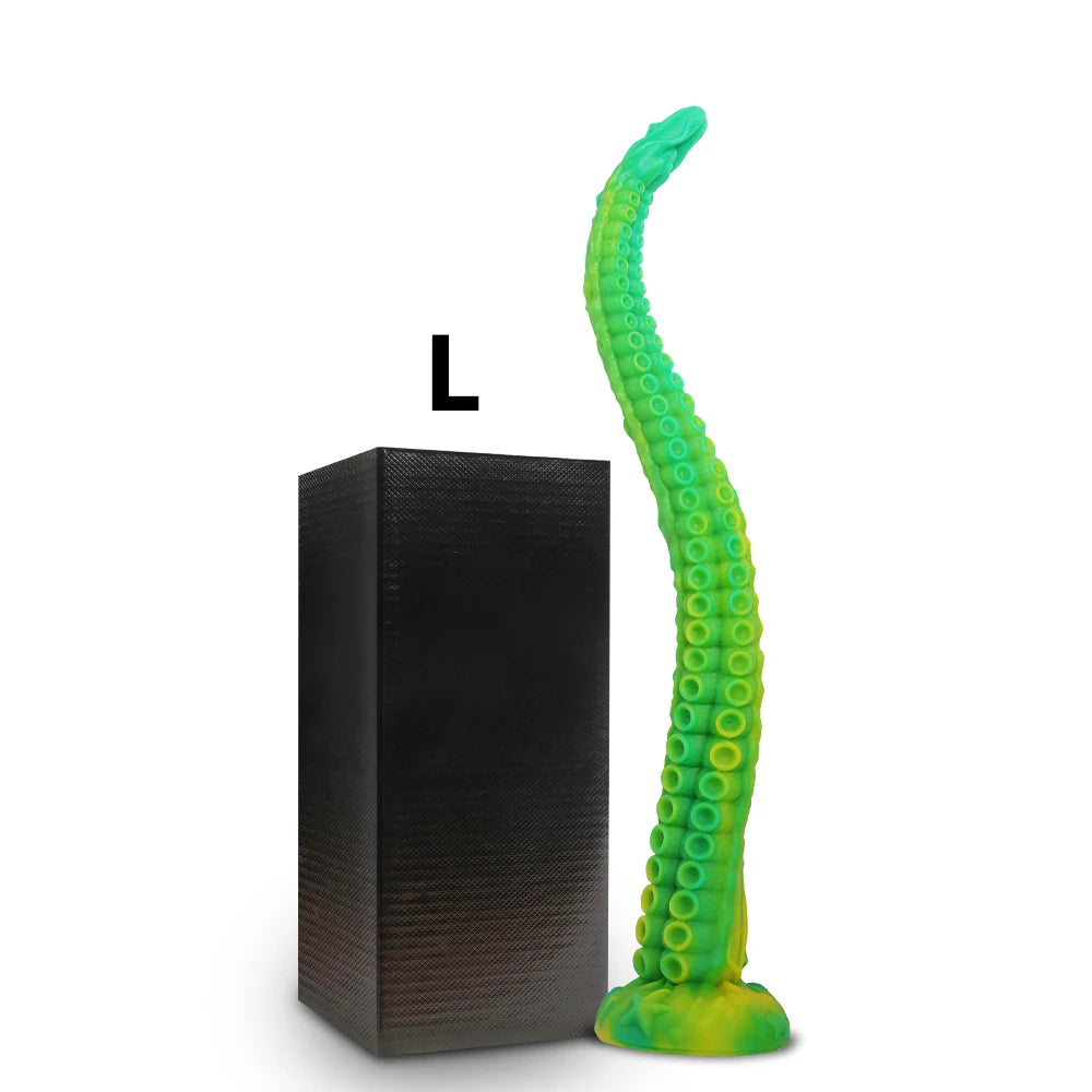 Long Anal Butt Plug Sex Toys Monster Dildo Octopus Tentacle Huge Silicone Dick Sex Adult Soft Dildo Female Masturbator