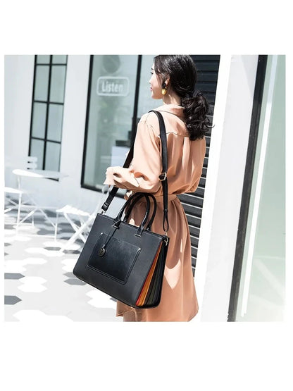 Lady Briefcase Kinmac Brand Handbag Messenger Laptop Bag 13.3,14 Inch,Shoulder Women Case For MacBook Air Pro PC,Dropship