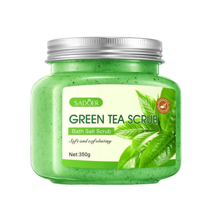 350g Coconut Scrub Is Rich in Skin Care Ingredients Such as Walnut Shell Powder, Glycerin, and Coconut Extract, with a Fresh Coconut Scent. It Contains Gentle and Fine Scrub Particles That Deeply Cleanse the Skin, Removing Im