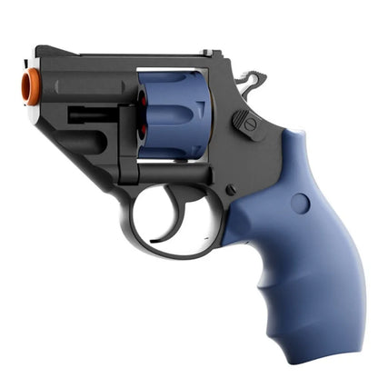9mm Revolver Guns Continuous Firing Launcher Pistol Soft Bullet Toy SIG17 Empty Hanging Launcher Christmas Gift for Boys Adults
