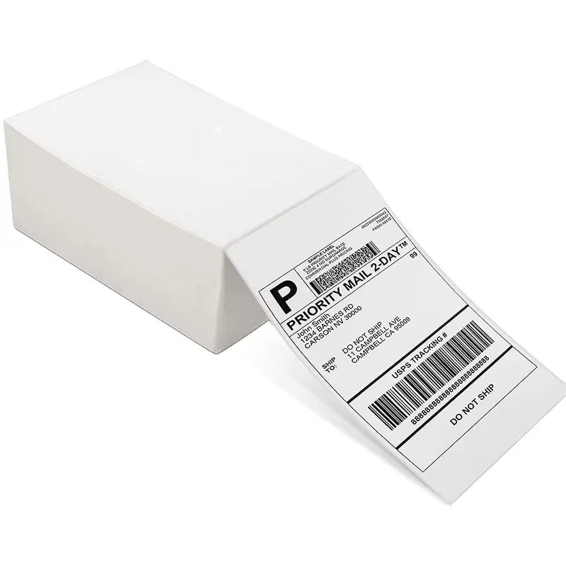 4x6 Inch 500sheets Thermal Shipping Self-adhesive Label Printer Shipping Labels Oil-Proof Labels All-Purpose Sticker Label Paper