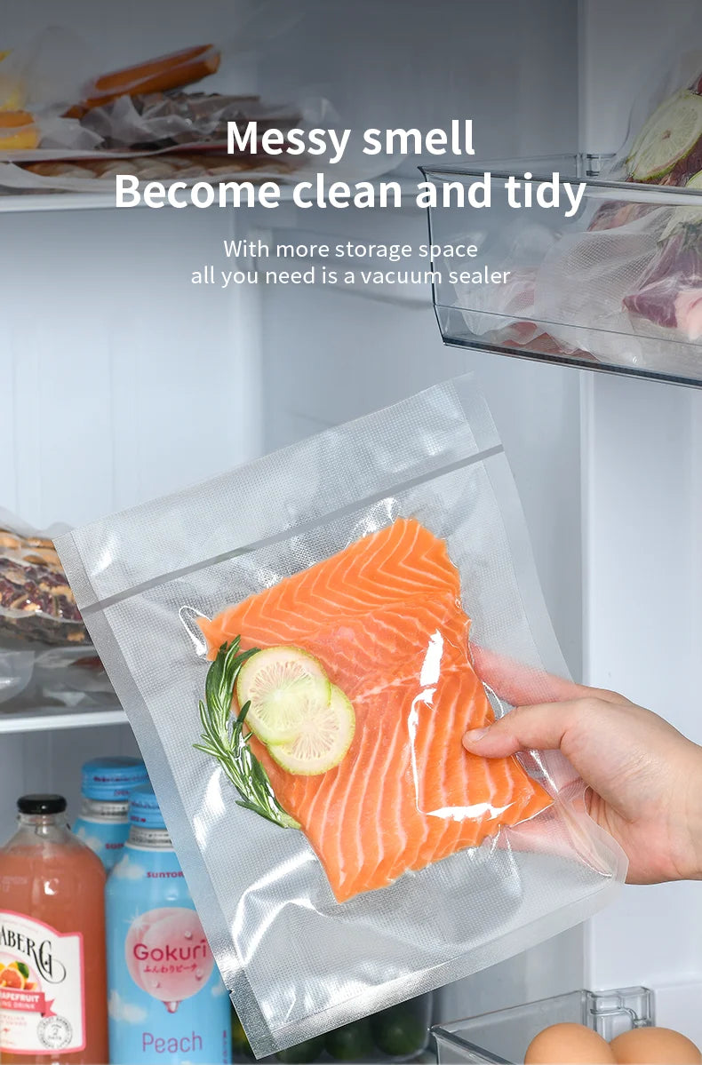 AGASHE Food Vacuum Sealer Machine, Degasser Vacuum Packer for Products with Cutter, Double Pump Air Packaging Machine for Kitche