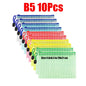 Zipper Documents Bag A4/A5 Plastic Folders A3 Transparent Waterproo File Organize Storage Bag School Office Stationery Supplies