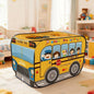 Fun Foldable Play Tent for Kids - Easy to Pop Up, No Assembly Required, Car Design, Durable Polyester and Steel Frame, Playhouse for Boys and Girls, Holiday Gift, Beach Toy