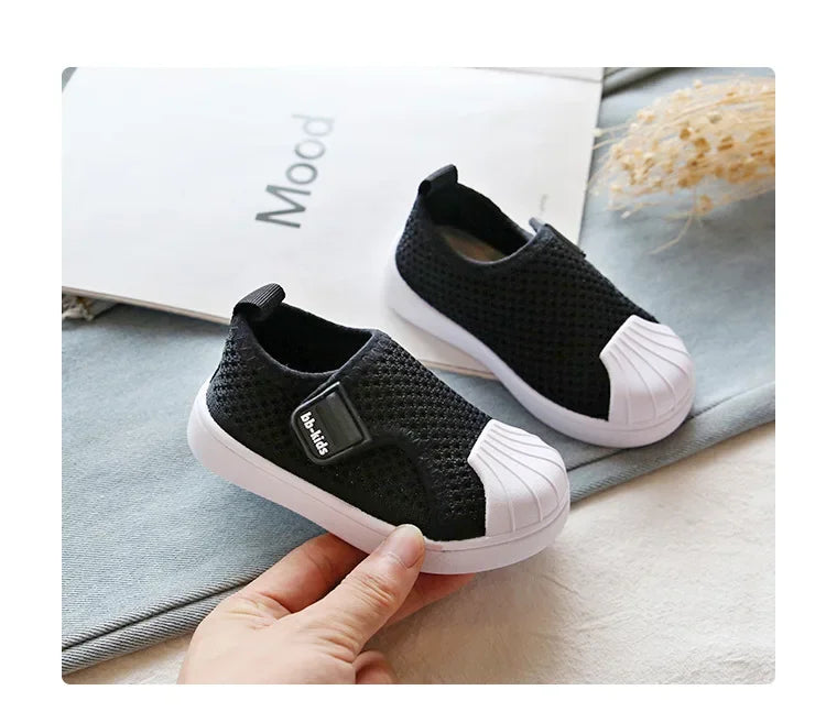 Children Casual Shoes Kids Sneakers for Toddlers Boys Girls Air Mesh Breathable Classic 2025 Spring Autumn Skate Shoes Anti-kick